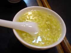 緑豆スープ