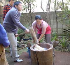 餅つき